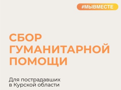 Ингушетия оказывает гуманитарную помощь Курской области