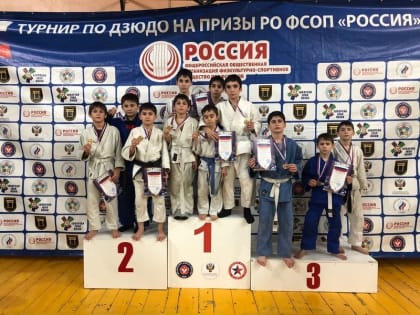 Больше десятка медалей привезли из Железноводска юные ингушские дзюдоисты