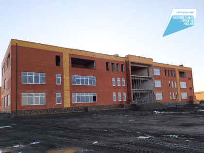 В с. п. Верхние Ачалуки ведется строительство новой школы