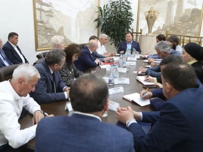 Махмуд-Али Калиматов провел выездное совещание регионального Правительства