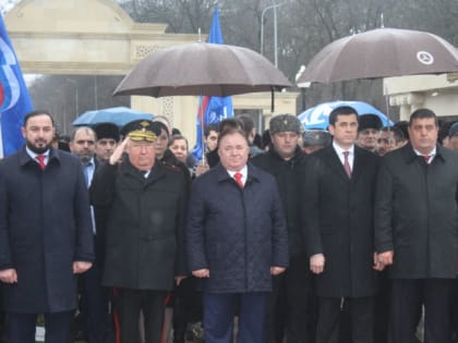 В г.Малгобеке отметили 80-летие со дня победы в Сталинградской битвы