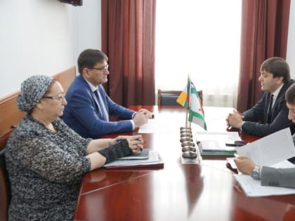 Рабочая встреча руководства Управления с руководством Министерства финансов Республики Ингушетия