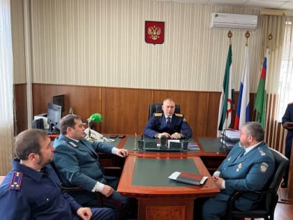 Магомед Куштов и Беслан Евлоев приняли участие в совещании в следственном управлении в Магасе