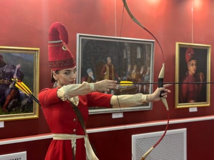 В музее ИЗО Ингушетии состоялась запись проекта «Грация ингушского танца в музее»