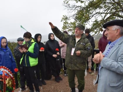 Гости из Кабардино-Балкарии посетили памятные места в Малгобеке