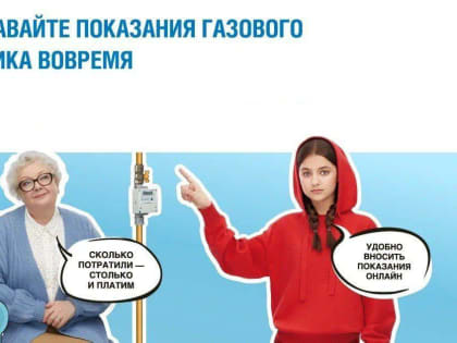 Последний шанс передать показания газовых счетчиков