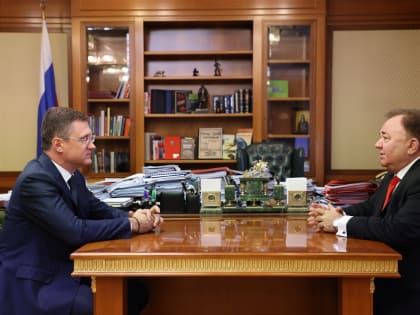 Александр Новак провел рабочую встречу с главой Республики Ингушетия Махмудом-Али Калиматовым