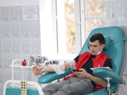 Сотрудники Коммолодёжи Ингушетии и волонтеры-медики приняли участие в донорской акции