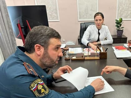 МЧС Ингушетии проводит противопожарную профилактику крупных учреждений здравоохранения