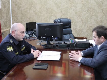 В Магасе прошла встреча руководителя УФНС России по Республике Ингушетия с руководителем УФССП по Республике Ингушетия.