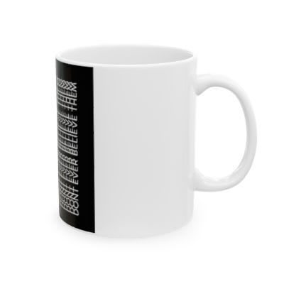 Debt Culture Coffee Mug Handle View