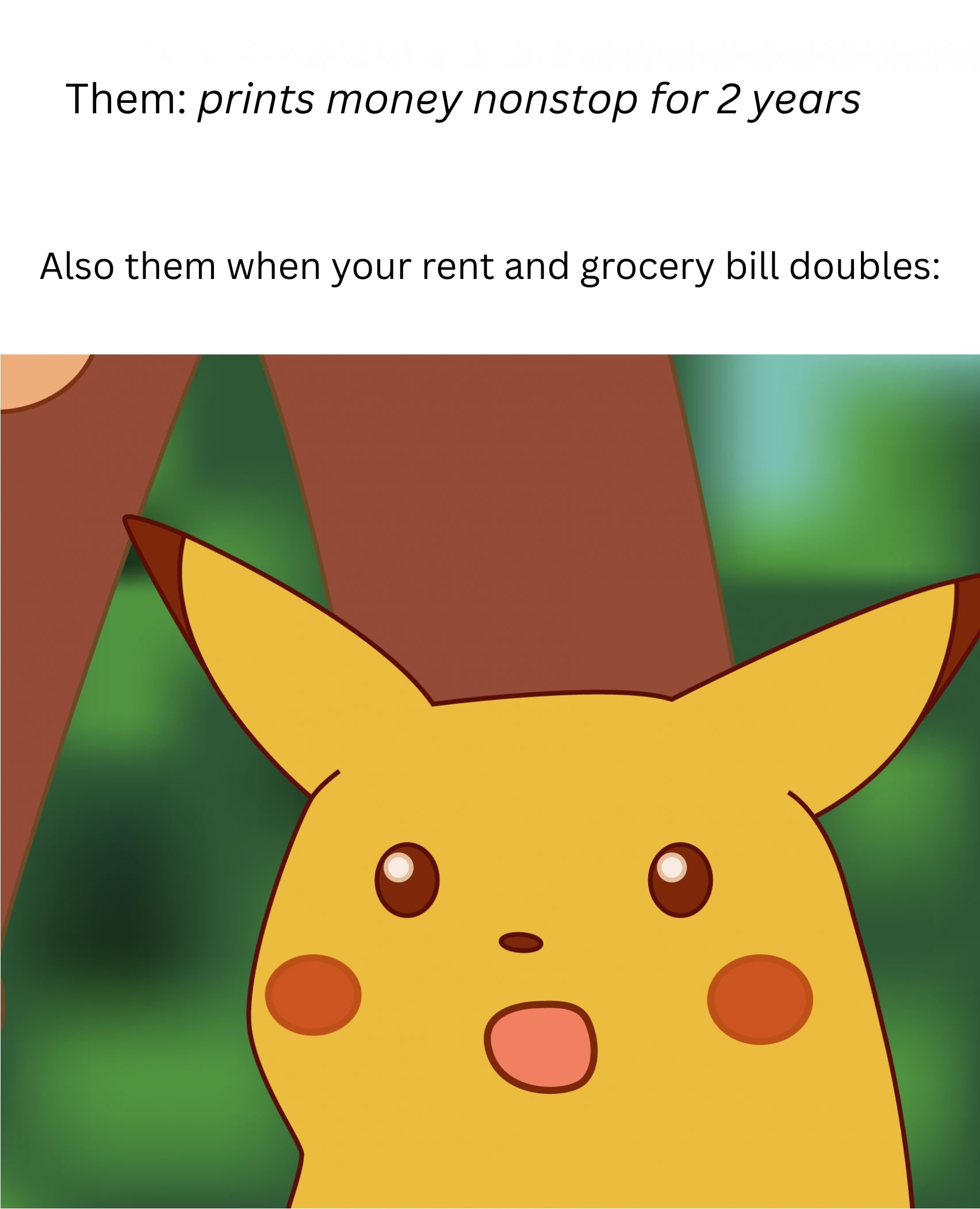 Surprised Pikachu