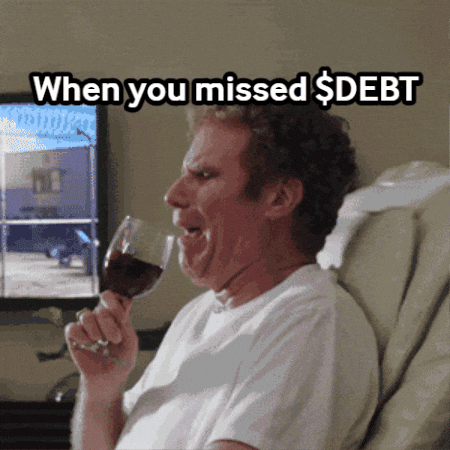 Missed $DEBT