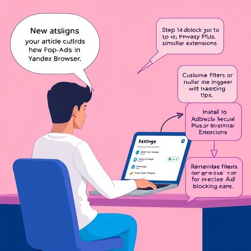 Как избавиться от всплывающей рекламы в браузере Яндекс