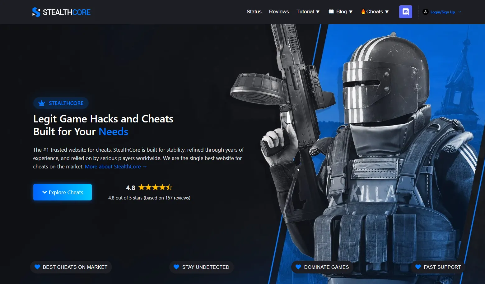 Stealth Core cheat screenshot