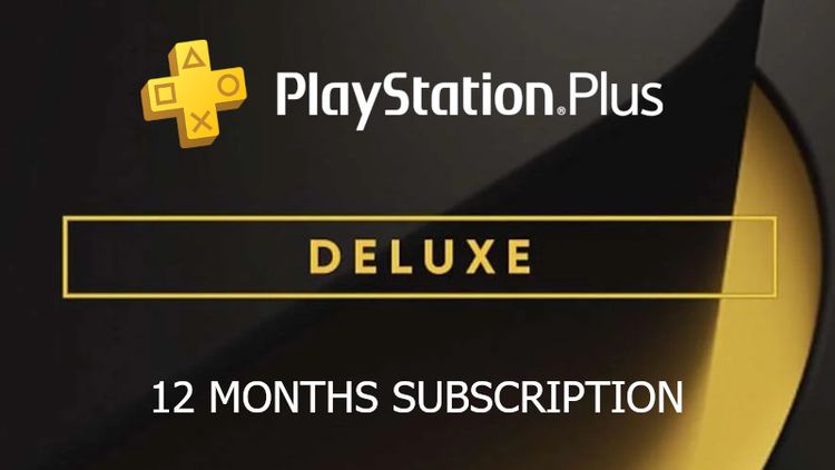 PlayStation®️ Plus Deluxe 12 Meses
