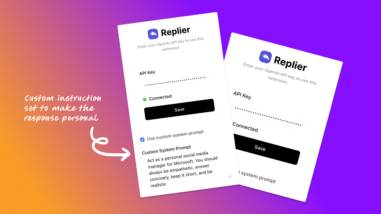 Replier - AI-Powered Social Media Comment Replier