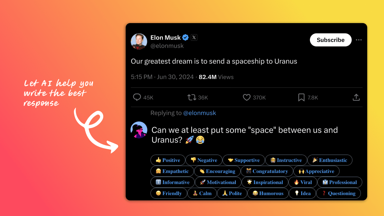 Replier - AI-Powered Social Media Comment Replier
