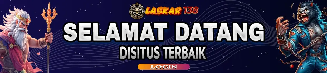 Laskar138 welcome banner