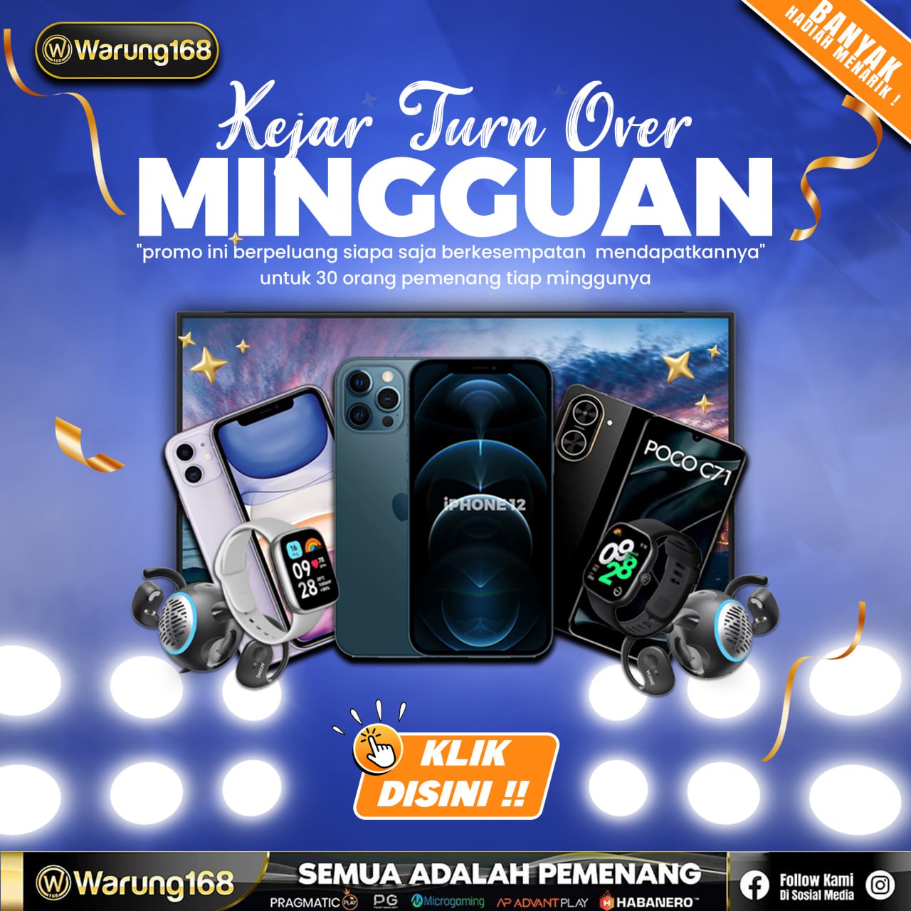 Event Kejar Turnover Warung168