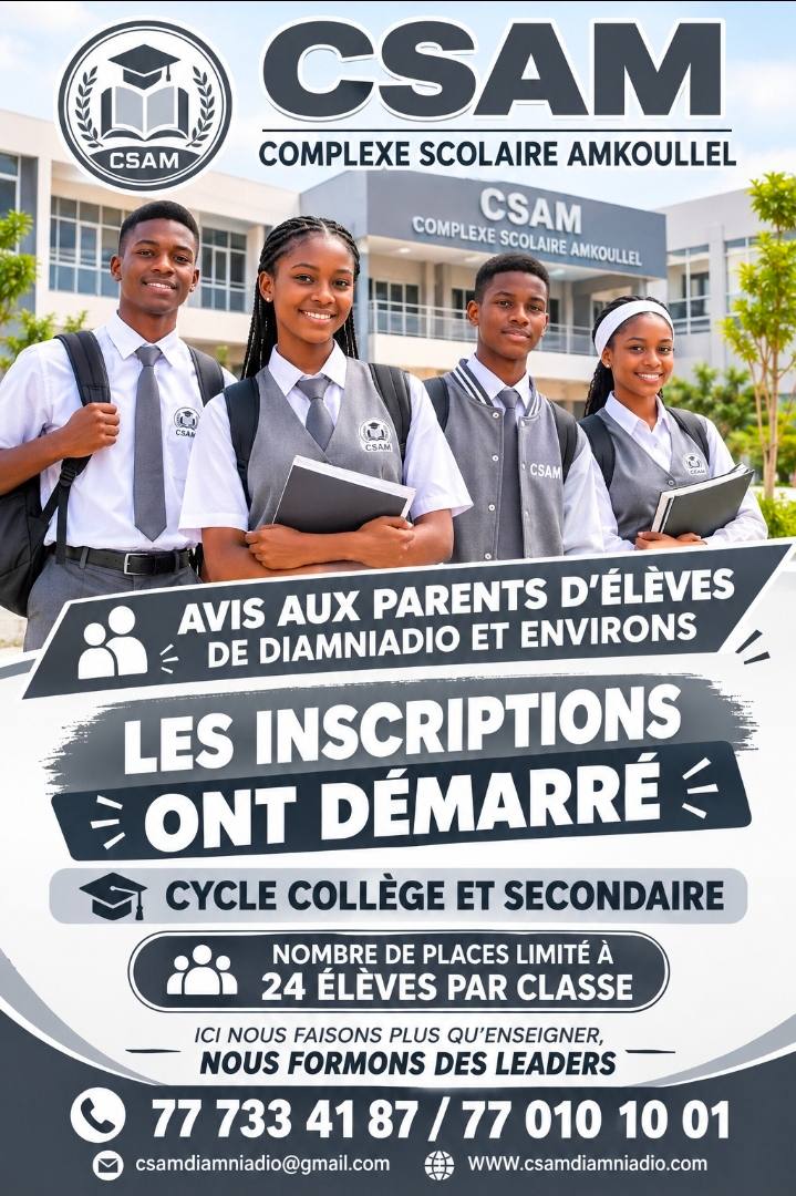 Élèves en classe CSAM