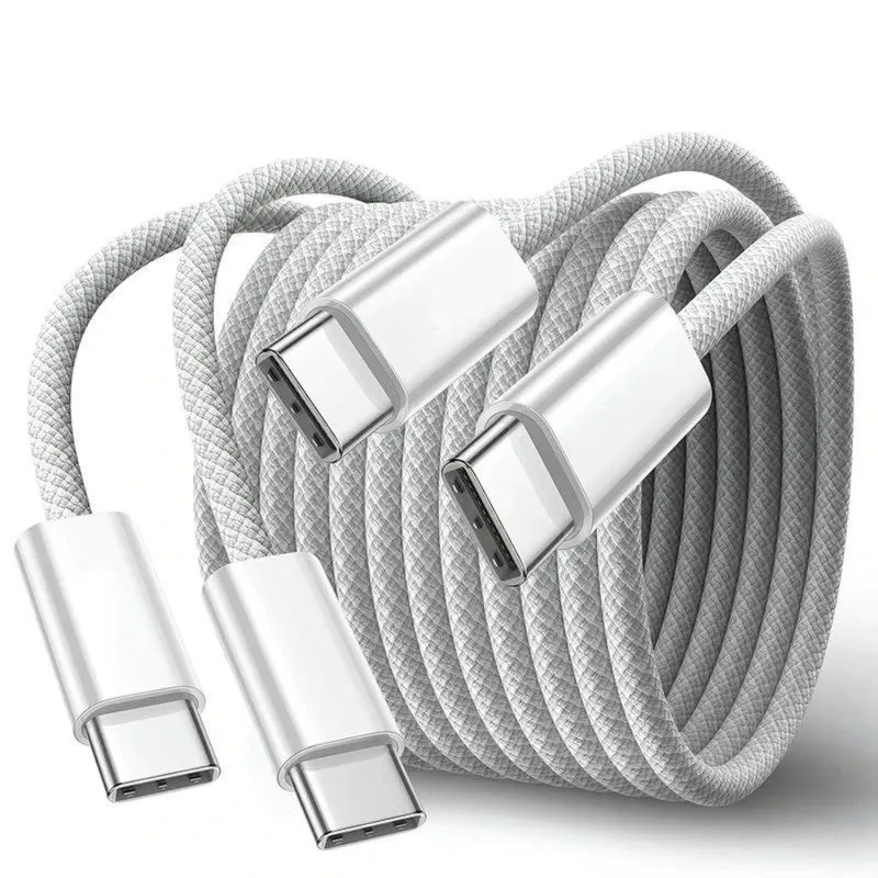 Cable Apple Trenzado USB-C a USB-C, 60W, 1 metro