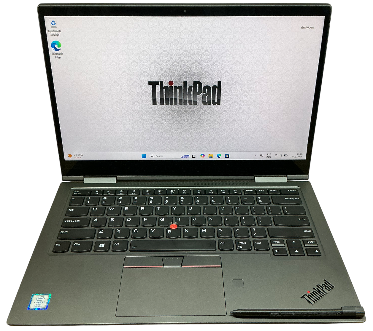 ThinkPad X1 Yoga - Convertible 360 Grados