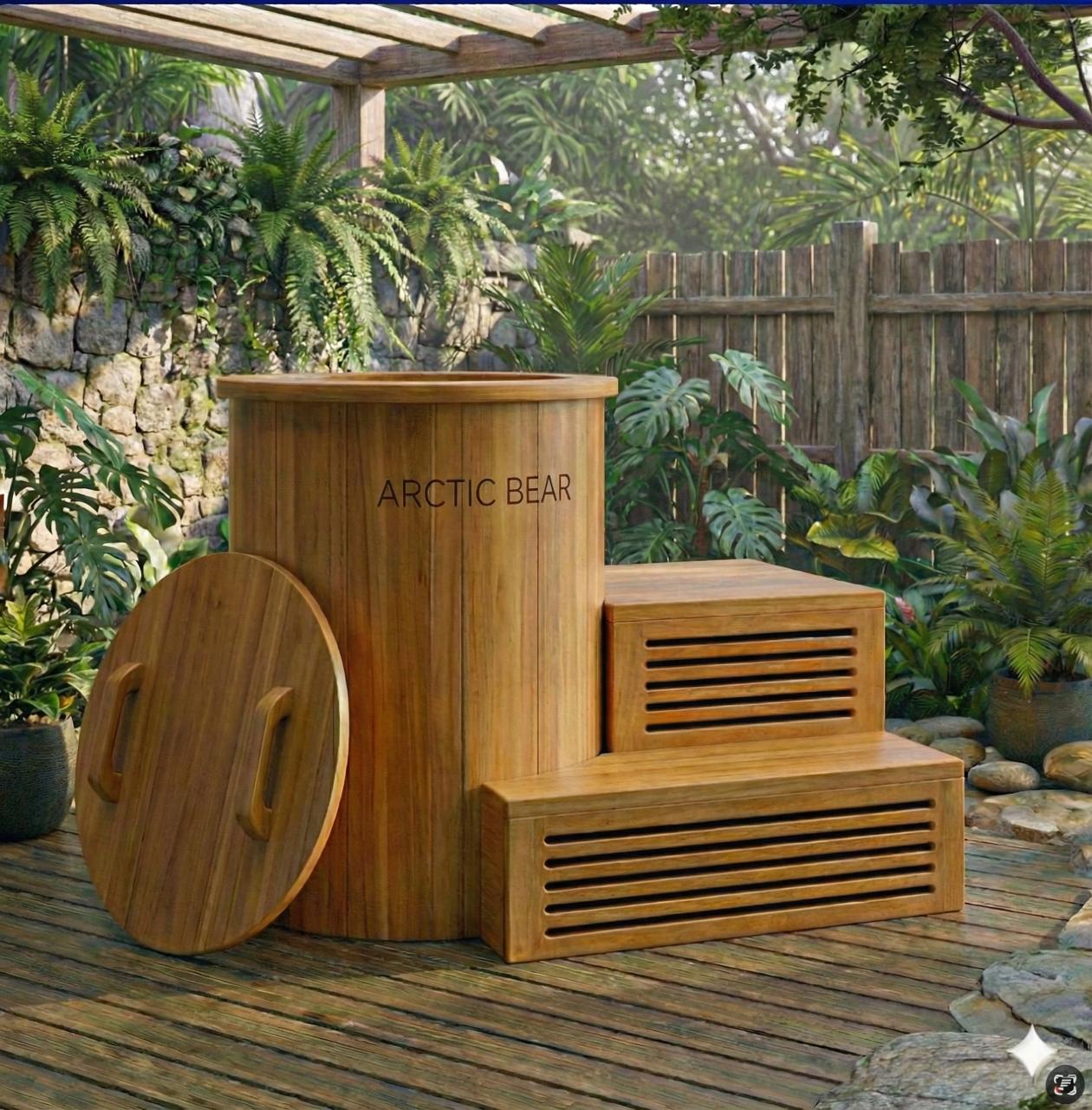 Cold plunge system detail