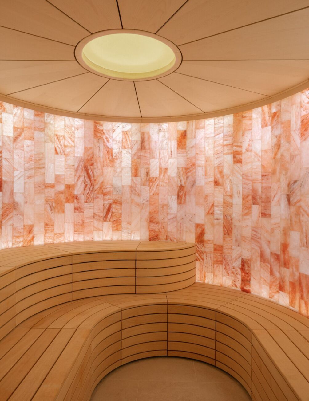 Himalayan salt detail
