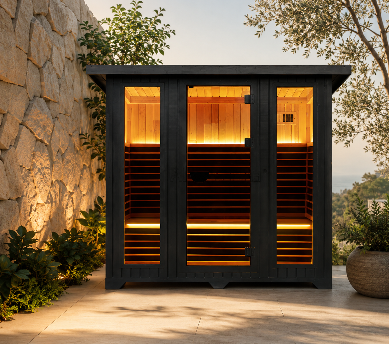 Infrared sauna