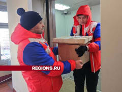 Теплую одежду и продукты передали подольские волонтеры земляку в зону СВО