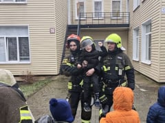 В новой Москве дошколята познакомились с техникой огнеборцев и историей пожарного дела