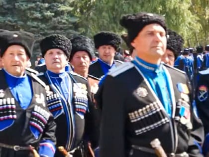 Казаки Терского войска отправились защищать Донбасс
