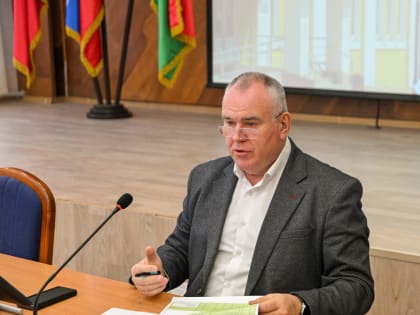 Глава Талдомского округа Юрий Крупенин провел еженедельную планерку