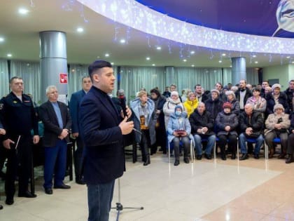 Встречу с жителями Весенней провел глава Подольска