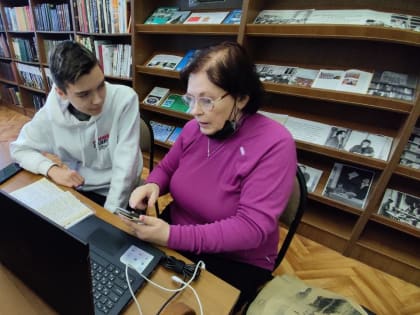 Курсы компьютерной грамотности на базе библиотеки №8 для пенсионеров