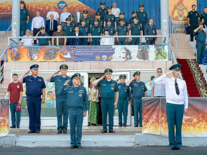 В Подольск приехала элита пожарно-спасательного спорта