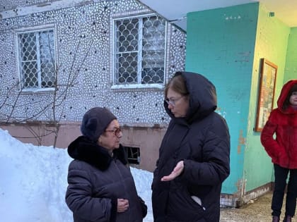 Встреча с жителями многоквартирного дома по улице Ленина города Орехово-Зуево
