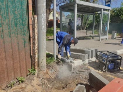 Для жителей ЖК «Малина» в Красногорске строят тротуар
