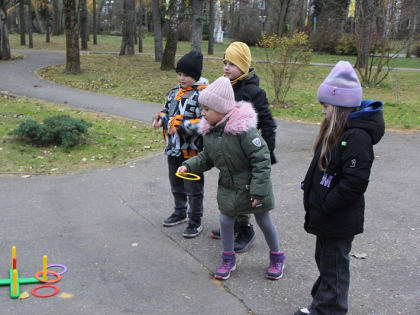 Познавательная программа для юных воскресенцев прошла в парке "Москворецкий"