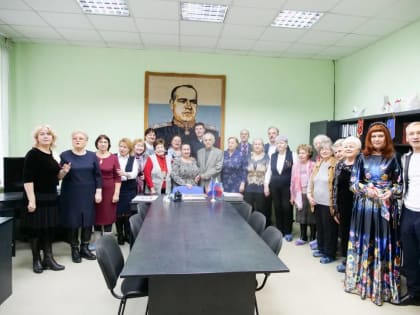 Владимир Волков провел встречу с представителями Совета ветеранов Люберец