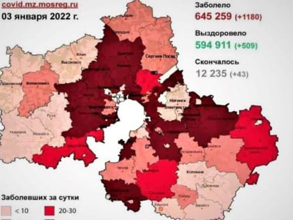 В Химках за сутки не выявили ни одного случая заражения коронавирусом