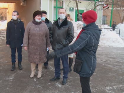 Первый заместитель главы администрации Cерпухова Алексей Малкин побывал в Оболенске