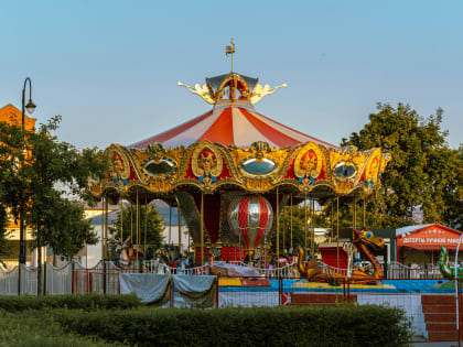 Зимой карусель на Житной в Коломне продолжит свою работу