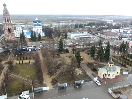 Площадь Тимофеева: реконструкция продолжается