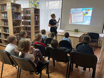 В Никольской библиотеке прошла беседа «Безопасная зима»