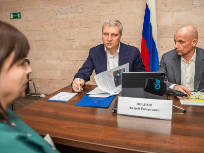 Встреча главы Одинцовского округа с жителями города