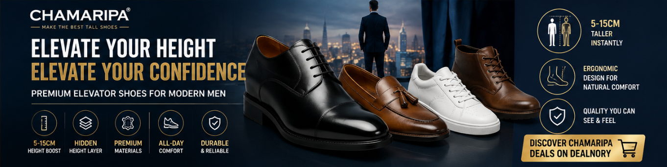 Chamaripa Elevator Shoes Review: How Do Height-Increasing Shoes Really Work?