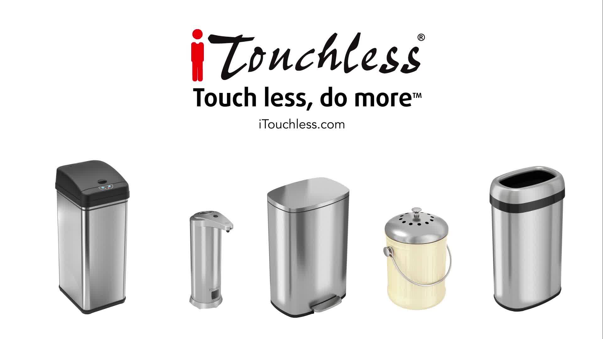 🗑️ The Trash Can Upgrade Nobody Talks About — Why iTouchless Is Quietly Making Homes Cleaner, Smarter, and More Hygienic