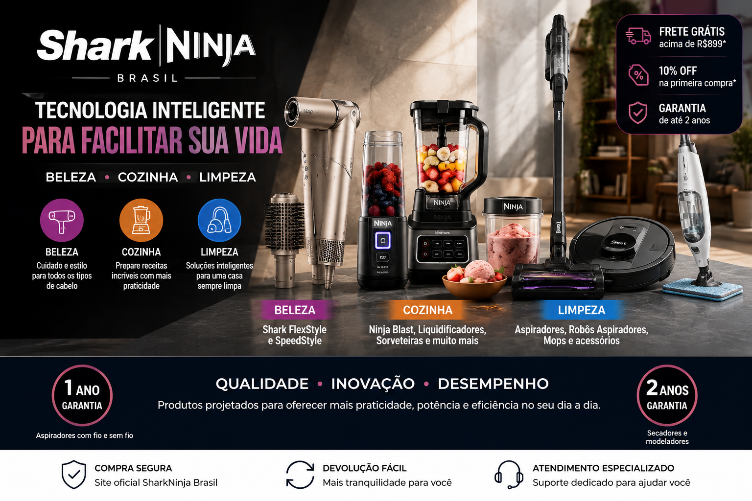 SharkNinja Brasil Review 2026: Smart Beauty, Kitchen & Home Essentials Worth Discovering